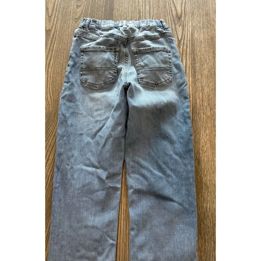 The Children's Place Youth Boys Straight Jeans Slim Fit Denim Blue Size 14